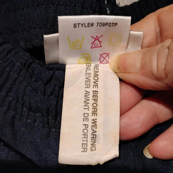 East West NWT Women's Petite Navy Blue Dress Pants in Size 3X - Picture 4 of 8